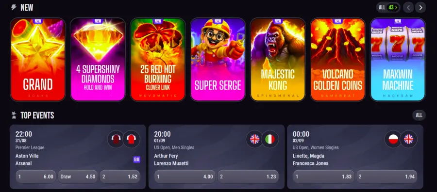 Online casino non aams main
